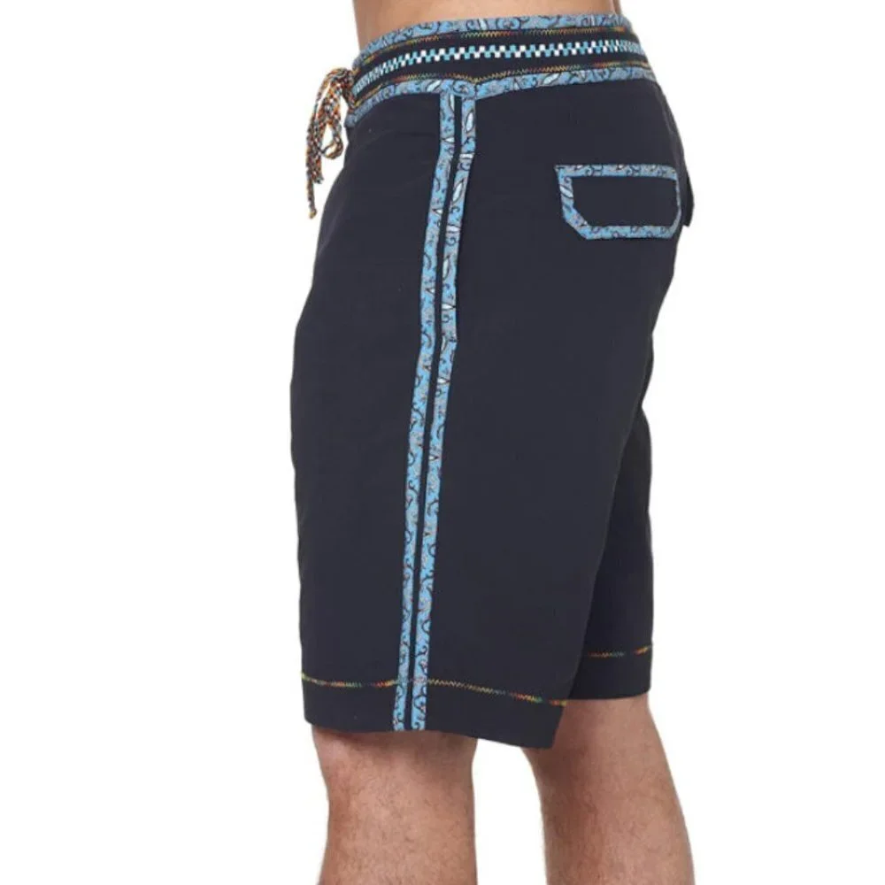 Robert Graham Queequeg Solid Board Shorts 42 NWT - Picture 3 of 3